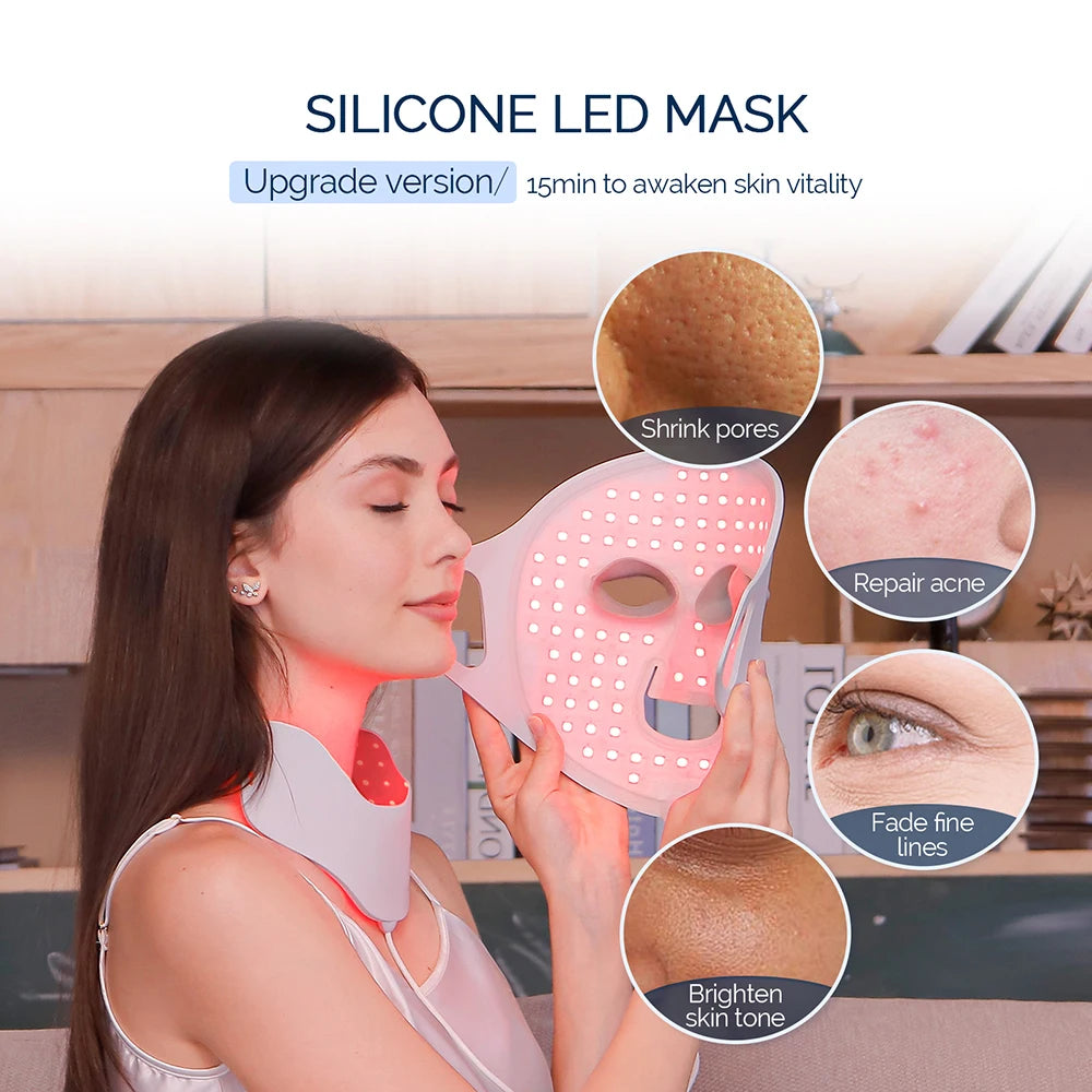 7 Color LED Light Therapy Mask