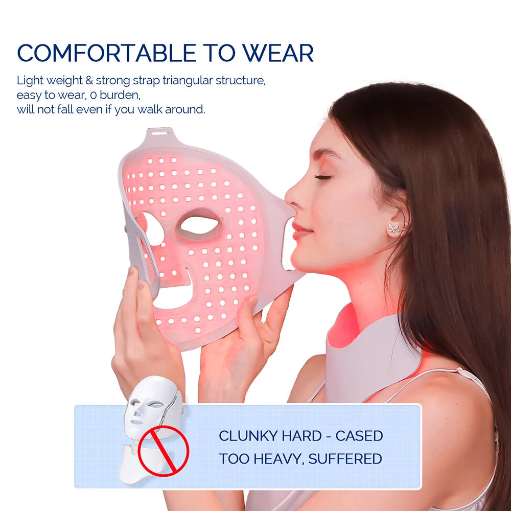 7 Color LED Light Therapy Mask