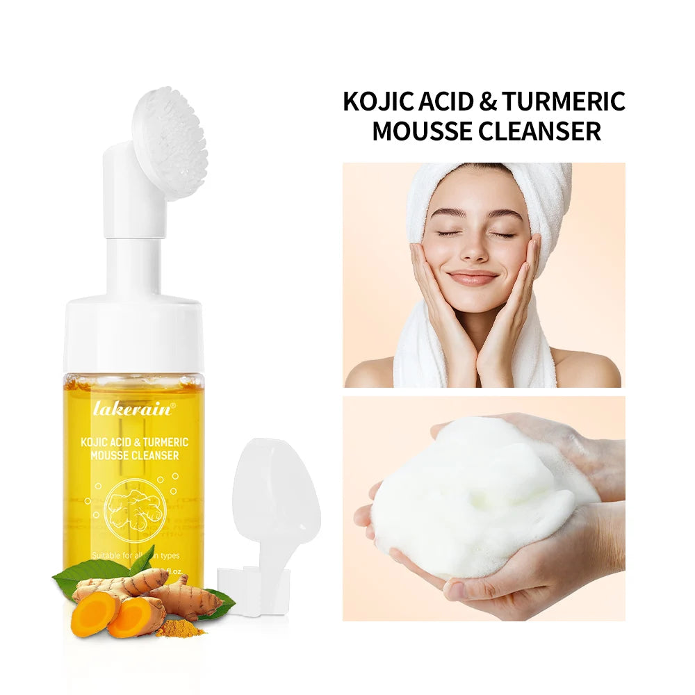 Kojic Acid Turmeric Mousse Cleanser