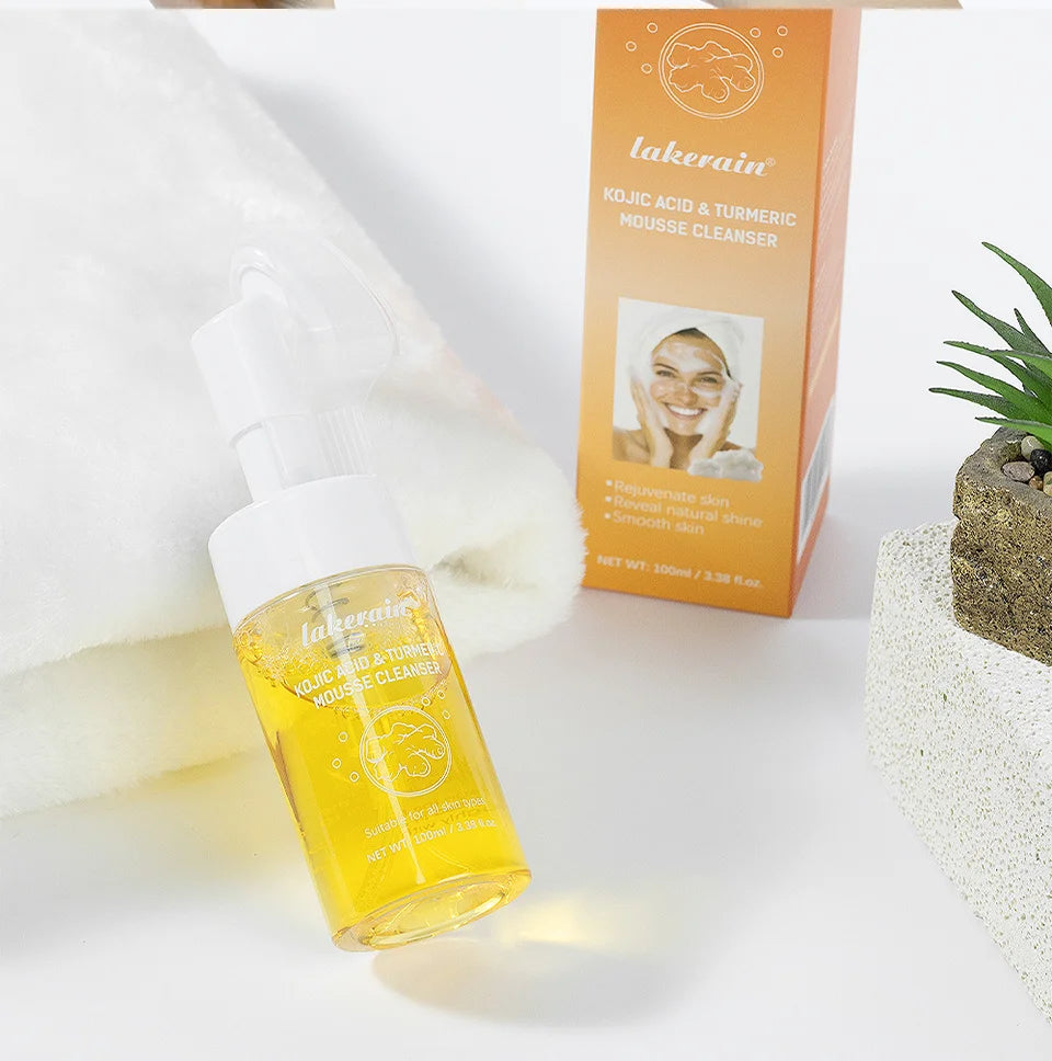 Kojic Acid Turmeric Mousse Cleanser