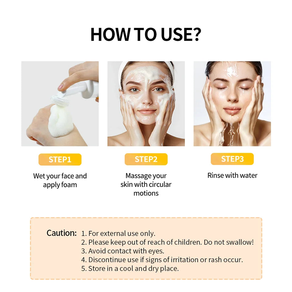 Kojic Acid Turmeric Mousse Cleanser
